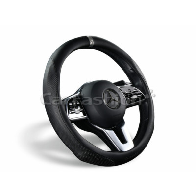 TORRENT — Оплетка руля черный/черный/серый