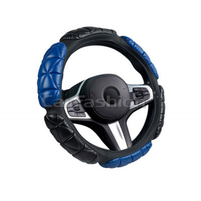 BALLOON — Оплетка руля черный/синий