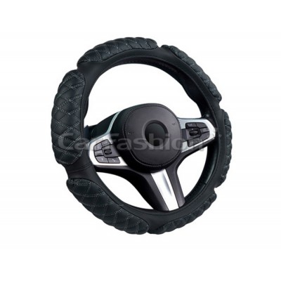 SCOTCH — Оплетка руля черный/серый