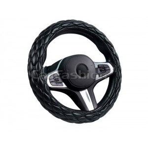 SHUTTLE — Оплетка руля черный/черный