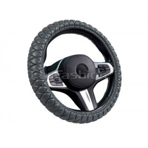 VERSAL — Оплетка руля серый/серый