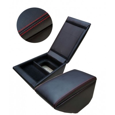 KIA RIO — Подлокотник черный/черный/красный