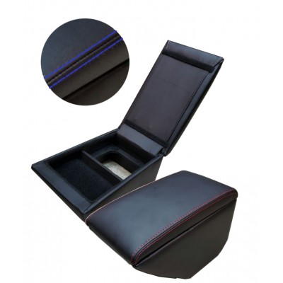 SKODA RAPID — Подлокотник черный/черный/синий