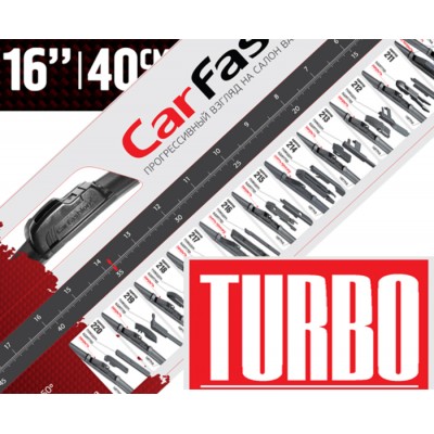 TURBO — Щетка стеклоочистителя 16″/40cm