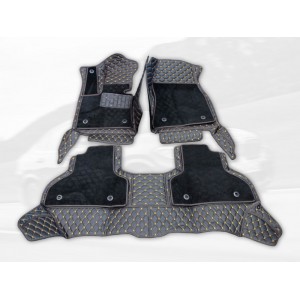 BMW X6 F16 2014-2020 — Ковры модельные 5D черный/бежевый BMW X6 F16 2014-2020 — Ковры модельные 5D черный/бежевый